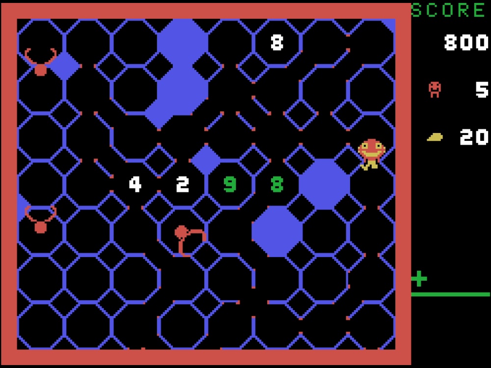 Gameplay of Amazing Bumpman for Colecovision